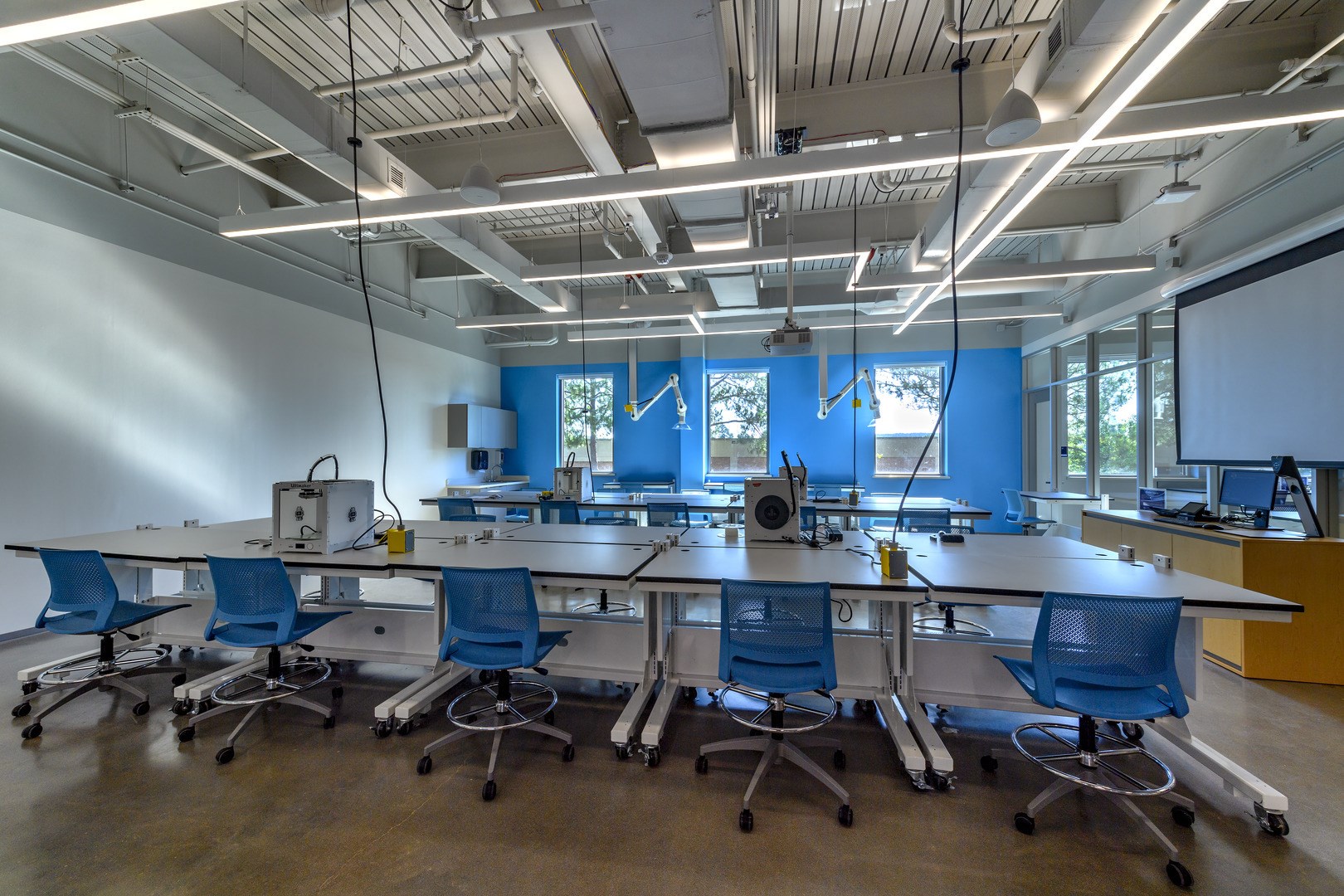 SFA STEM Building Landscape, Nacogdoches, USA