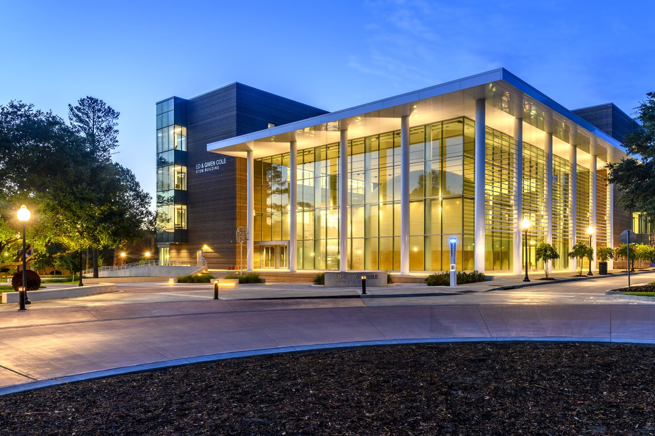 SFA STEM Building Landscape, Nacogdoches, USA